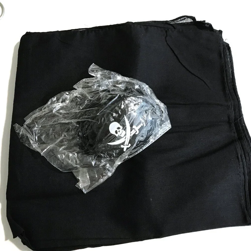 Kids Pirate Themed Party Favors for 6, 12 Piece Eye Patch Head Bands